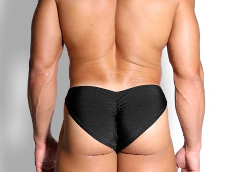 Dynamic Classic Scrunch Butt Brief - Jet Black Online Hot Sale