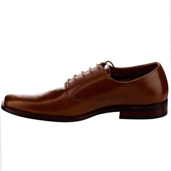 🚨Men s Casual Lace Up Dress Oxfords Color:BROWN Online now