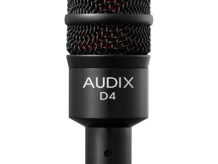 Audix D4 Hyper-Cardioid Dynamic Instrument Microphone Sale