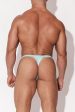 Born For This Swim Thong - Ice Blue Discount