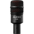 Audix D4 Hyper-Cardioid Dynamic Instrument Microphone Sale