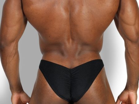 Dynamic Scrunch-Butt Bikini Briefs - Obsidian Black Supply