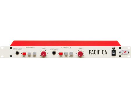 A Designs Audio Pacifica 2 Channel Solid State Microphone Preamp   DI Online Sale