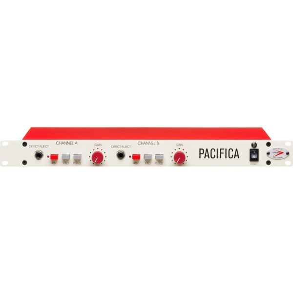 A Designs Audio Pacifica 2 Channel Solid State Microphone Preamp   DI Online Sale