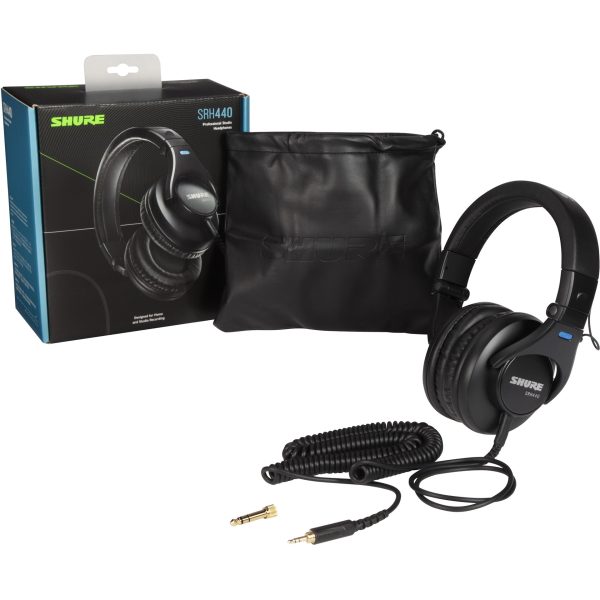 Shure SRH440A Closed Back Headphones Hot on Sale