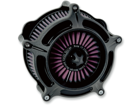 Roland Sands Design Turbine Air Cleaner - Black Ops Hot on Sale