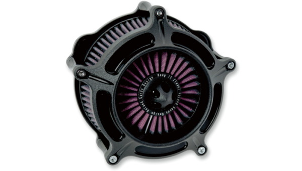 Roland Sands Design Turbine Air Cleaner - Black Ops Hot on Sale