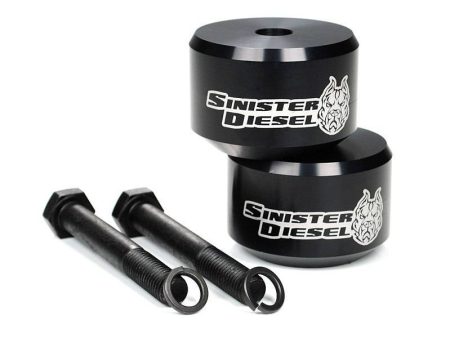 Sinister Diesel 05-10 Ford F250 350 Black (4wd Only) Leveling Kit Hot on Sale