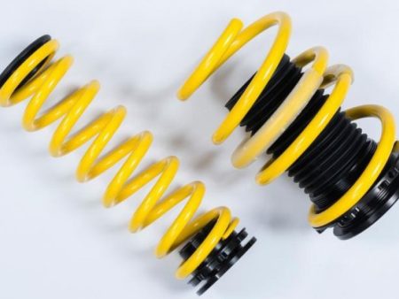 ST Adjustable Lowering Springs 15+ Mercedes Benz C-Class (W205) w  Electronic Dampers For Sale