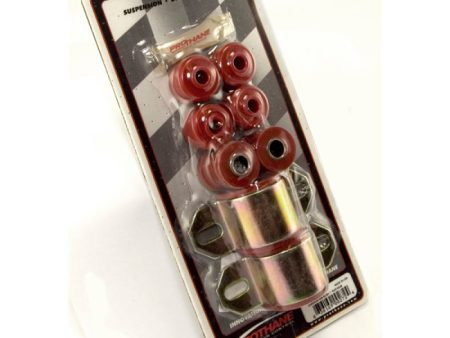 Rugged Ridge Swaybar Bushing Kit Red 1-In 84-01 Cherokee(XJ) Hot on Sale