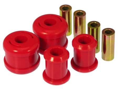 Prothane 01-02 Honda Civic Front Control Arm Bushings - Red Hot on Sale