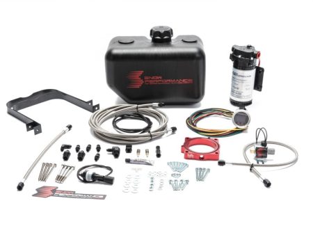 Snow Performance 08+ Charger Stg 2 Boost Cooler F I Water Injection Kit (SS Braided Line & 4AN) Online