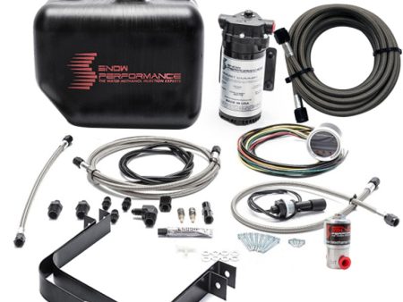 Snow Performance 2.5 Boost Cooler Water Methanol Injection Kit w  SS Brd Line & 4AN Fittings Online Sale