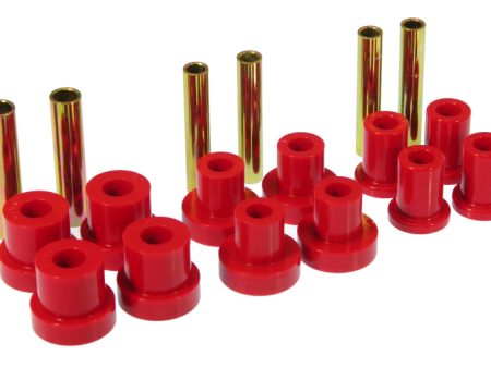 Prothane GM Front Spring & Shackle Bushings - Red Sale