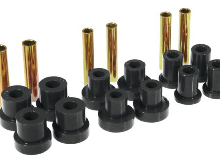 Prothane GM Front Spring & Shackle Bushings - Black Fashion