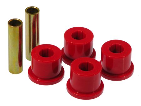 Prothane GM 2 4wd Rear 1.5in OD Frame Shackle Bushings - Red For Discount