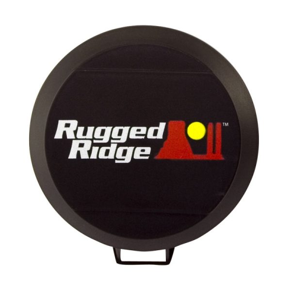 Rugged Ridge 5 Inch HID Light Cover Black Supply