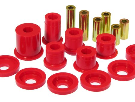 Prothane 05+ Ford Mustang Rear Control Arm Bushings - Red For Cheap