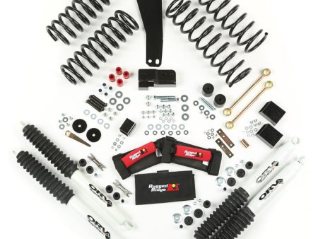 Rugged Ridge 2.5in Lift Kit with Shocks 07-18 Jeep Wrangler JK Online Sale