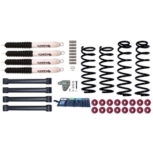 Rugged Ridge 3-In Lift Kit w  Shocks 93-98 Grand Cherokee Hot on Sale