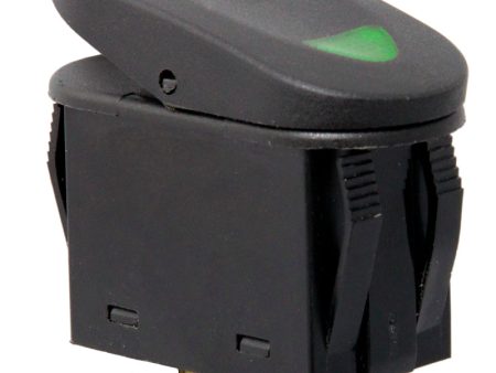 Rugged Ridge 2-Position Rocker Switch Green Online Sale