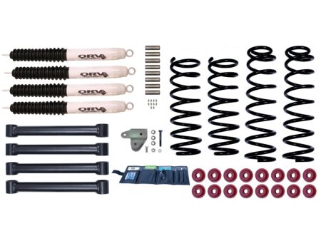 Rugged Ridge 3-In Lift Kit w  Shocks 93-98 Grand Cherokee Hot on Sale