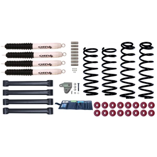 Rugged Ridge 3-In Lift Kit w  Shocks 93-98 Grand Cherokee Hot on Sale