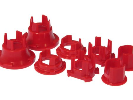 Prothane 10 Chevy Camaro Rear Subframe Bushing Insert Kit - Red For Sale