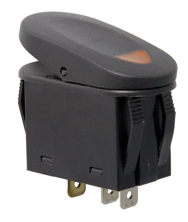 Rugged Ridge 2-Position Rocker Switch Amber Online now