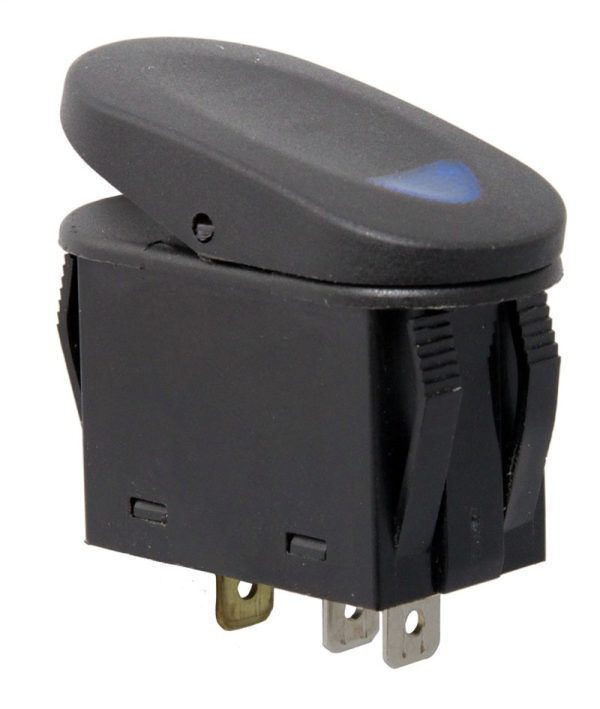 Rugged Ridge 2-Position Rocker Switch Blue Fashion