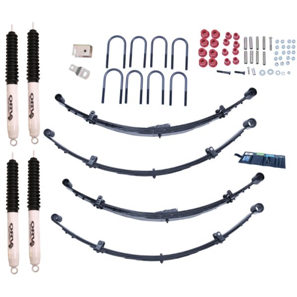 Rugged Ridge 4in Lift Kit with Shocks 87-95 Jeep Wrangler Jeep Wrangler YJ Sale