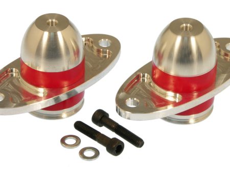 Prothane 05-06 Ford Mustang Bullet Motor Mounts - Red Hot on Sale